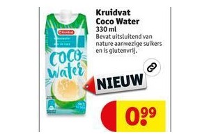 kruidvat coco water