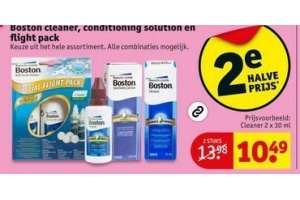 boston cleaner conditioning solution en flight pack