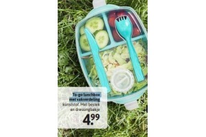 to go lunchbox met vakverdeling