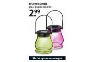 solar tuinlampje