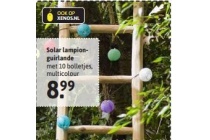 solar lampion guirlande