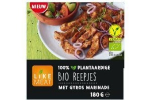 likemeat vega bio reepjes met gyros marinade