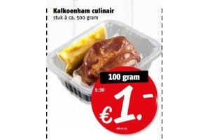 poisz kalkoenham culinair