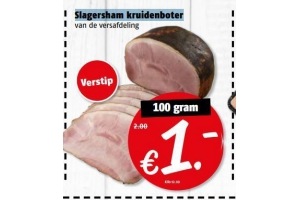 poisz slagersham kruidenboter