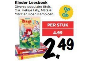 kinder leesboek