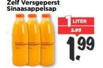 zelf versgeperst sinaasappel