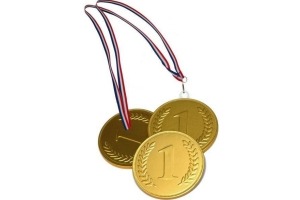 melkchocolade medaille