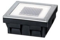 paulmann solar led inbouwspot cube