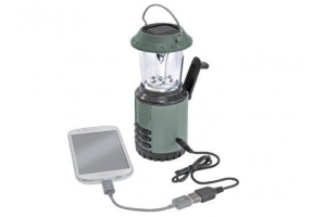 led campinglamp met radio