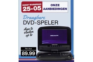 draagbare dvd speler