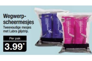 aldi wegwerpscheermesjes