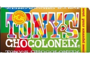 tony s chocolonely chocoladetablet puur amandel zeezout