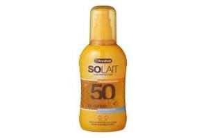 kruidvat solait transparent spf 50 high zonnebrand sunspray