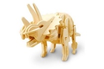 3d puzzel lopende triceratops