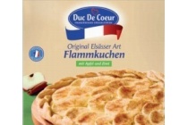 duc de coeur flammkuchen