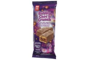 bubbly choc n crunch