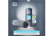 men care clean comfort kadoset showergel 250 ml deodorant 75 ml en sporthanddoek