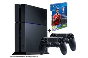 sony playstation 4 500 gb pes uefa euro 2016 extra controller