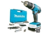 makita 75 delige accuschroefboormachineset hp 457 dwe 10