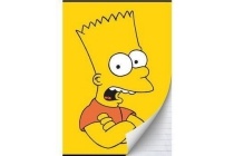 schrift a4 simpsons