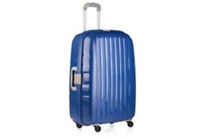 insluiten Ontdek Baron Travelz Koffer blauw 80 cm voor €69,99 - Beste.nl