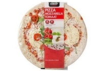 daily chef pizza mozzarella tomaat