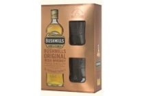 bushmills met 2 glazen