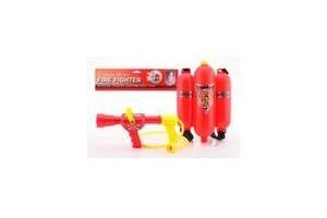 brandweer rugzak en waterpistool