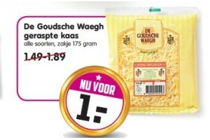 de goudsche waegh gerapste kaas