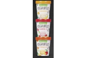 biologisch yoghurtijs