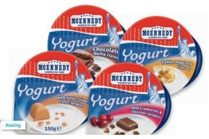 mcennedy yoghurt