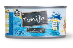 tonijn in water
