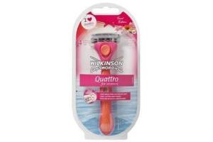 wilkinson sword quattro for women spring edition scheerapparaat