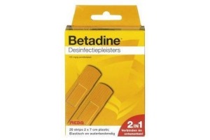 betadine desinfectiepleisters strips