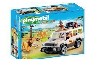 playmobil 6798 safari 4x4 met lier