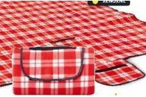 geruite strand picknick mat