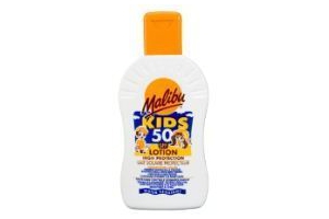 malibu suncare kids 50 lotion