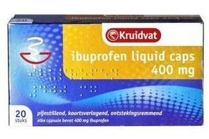 kruitvat ibuprofen liquid caps 400 mg capsules