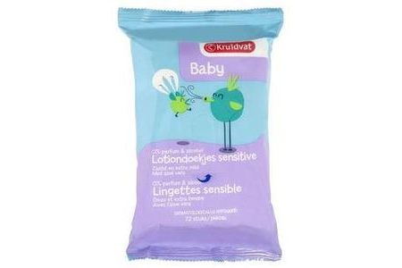 kruidvat extra sensitive lotiondoekjes