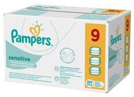 pampers sensitive babydoekjes 9x56 stuks