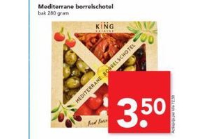 mediterrane borrelschotel