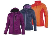 crivit dames softshelljack