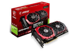 msi grafische kaart gtx 1070 gaming x 8g