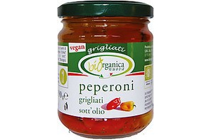 biorganica nuova gegrilde paprika in olie