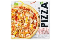 biologische pizza gegrilde groenten