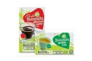 ah biologische koffie en thee