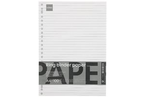 ringbandpapier hema