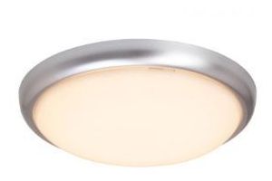 plafondlamp vigor led titanium wit 34 cm