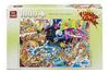 king tea party funny comic puzzel