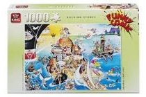 king rocking stones funny comic puzzel